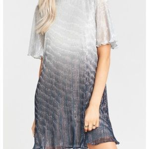 Show Me Your MUMU Jenner Dress ~ Icicle Dip Dye